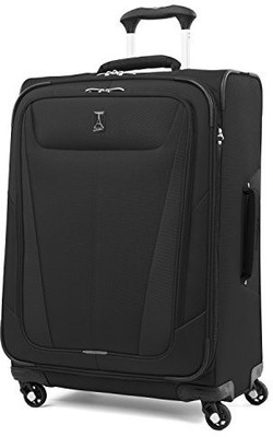 

Travelpro Solid soft Body Expandable Check-in Luggage -  inch(Black