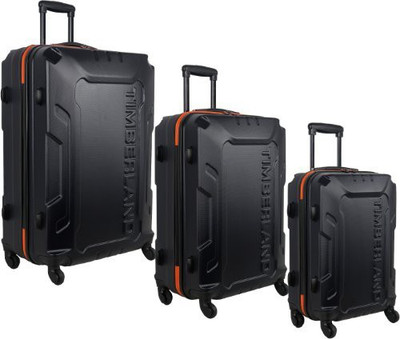 

Timberland Solid Hard Body Expandable Check-in Luggage -  inch(Black