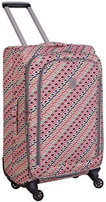 

Jenni Chan Solid soft Body Expandable Check-in Luggage -  inch(Multicolor