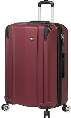

Mia Toro Solid Hard Body Expandable Check-in Luggage -  inch(Maroon