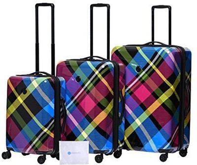 

Body Glove Solid Hard Body Expandable Check-in Luggage -  inch(Multicolor