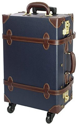 

Moierg Solid Hard Body Expandable Check-in Luggage -  inch(Blue