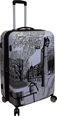 

Kemyer Solid Hard Body Expandable Check-in Luggage -  inch(Multicolor