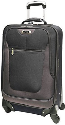 

Skyway Solid soft Body Expandable Check-in Luggage -  inch(Black