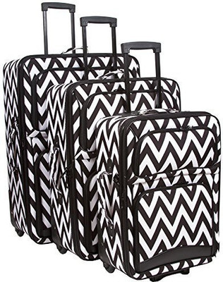 

Ever Moda Solid Soft Body Expandable Check-in Luggage -  inch(Multicolor