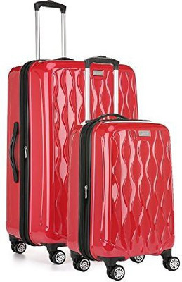 

Antler Solid Hard Body Expandable Check-in Luggage -  inch(Red
