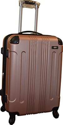 

Kemyer Solid Hard Body Expandable Check-in Luggage -  inch(Brown