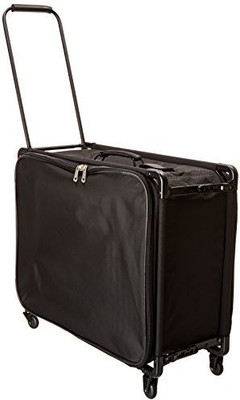 

Tutto Solid soft Body Expandable Check-in Luggage -  inch(Black