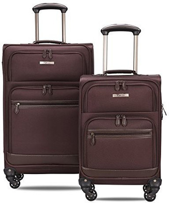 

Ezmate Solid Soft Body Expandable Check-in Luggage -  inch(Brown