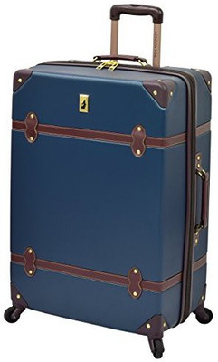 

London Fog Solid Hard Body Expandable Check-in Luggage -  inch(Blue