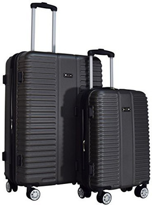 

Kemyer Solid Hard Body Expandable Check-in Luggage -  inch(Black