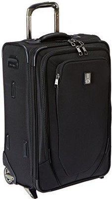 

Travelpro Solid soft Body Expandable Check-in Luggage -  inch(Black