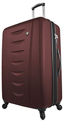 

Mia Toro Solid Hard Body Expandable Check-in Luggage -  inch(Maroon