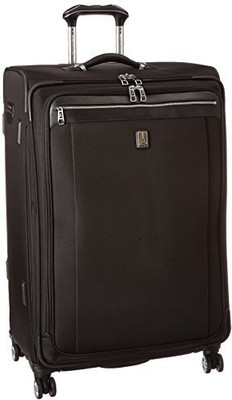 

Travelpro Solid soft Body Expandable Check-in Luggage -  inch(Black