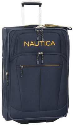 

Nautica Solid soft Body Expandable Check-in Luggage -  inch(Blue