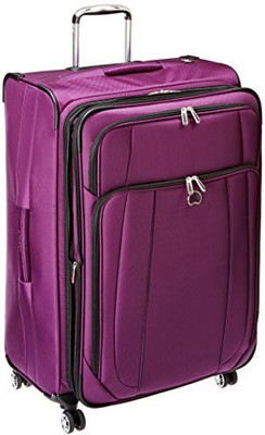 

Delsey Paris Solid soft Body Expandable Check-in Luggage -  inch(Purple