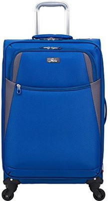 

Skyway Solid soft Body Expandable Check-in Luggage -  inch(Blue