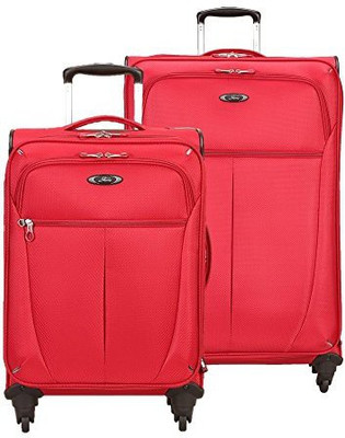 

Skyway Solid Soft Body Expandable Check-in Luggage -  inch(Red