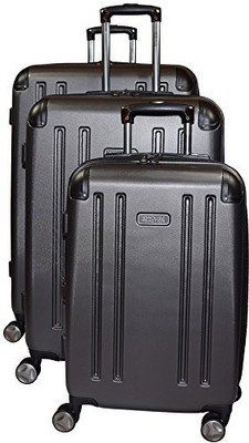 

Kenneth Cole Solid Hard Body Expandable Check-in Luggage -  inch(Grey