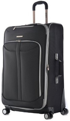 

Olympia Solid soft Body Expandable Check-in Luggage -  inch(Black