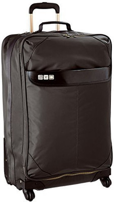 

Flight 1 Solid soft Body Expandable Check-in Luggage -  inch(Black