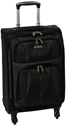

Samsonite Solid soft Body Expandable Check-in Luggage -  inch(Black