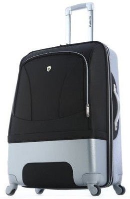 

Olympia Solid Hard Body Expandable Check-in Luggage -  inch(Black