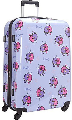 

Ed Heck Graphic Print Hard Body Expandable Check-in Luggage -  inch(Multicolor