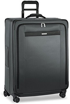 

Briggs Riley Solid soft Body Expandable Check-in Luggage -  inch(Grey