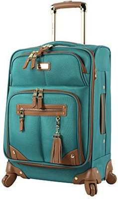 

Steve Madden Solid soft Body Expandable Check-in Luggage -  inch(Blue