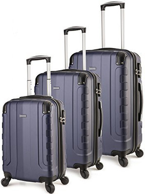 

Travelcross Solid Hard Body Expandable Check-in Luggage -  inch(Blue