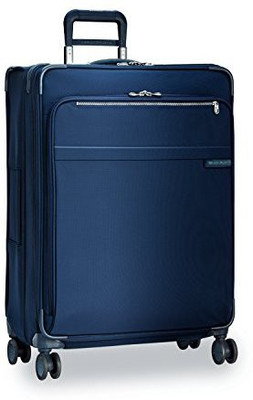 

Briggs Riley Solid soft Body Expandable Check-in Luggage -  inch(Blue