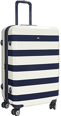 

Tommy Hilfiger Graphic Print Hard Body Expandable Check-in Luggage -  inch(Multicolor