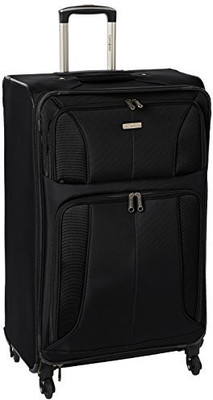

Samsonite Solid soft Body Expandable Check-in Luggage -  inch(Black