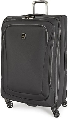 

Atlantic Solid soft Body Expandable Check-in Luggage -  inch(Black