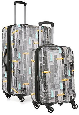 

Revelation Graphic Print Hard Body Expandable Check-in Luggage -  inch(Multicolor