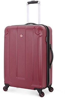 

Swiss Gear Solid Hard Body Expandable Check-in Luggage -  inch(Red