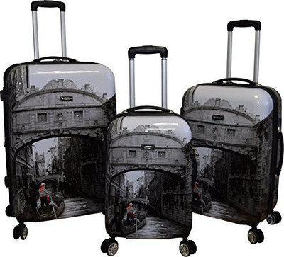 

Kemyer Graphic Print Hard Body Expandable Check-in Luggage -  inch(Multicolor