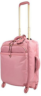 

Lipault Solid soft Body Expandable Check-in Luggage -  inch(Pink