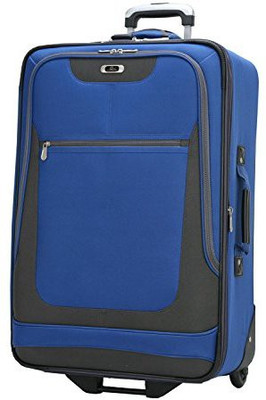 

Skyway Solid soft Body Expandable Check-in Luggage -  inch(Blue