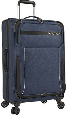 

Nautica Solid soft Body Expandable Check-in Luggage -  inch(Blue