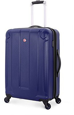 

Swiss Gear Solid Hard Body Expandable Check-in Luggage -  inch(Blue