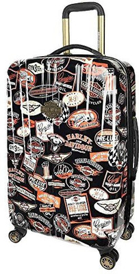 

Harley Davidson Solid Hard Body Expandable Check-in Luggage -  inch(Multicolor