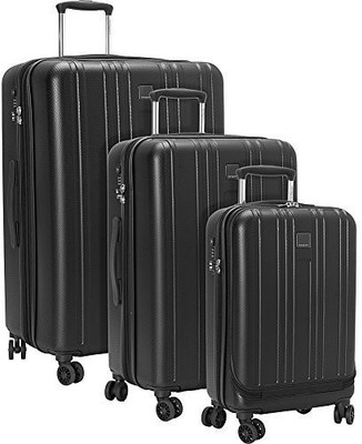 

Hedgren Solid Hard Body Expandable Check-in Luggage -  inch(Black