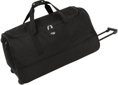 

Travel Gear Solid soft Body Expandable Check-in Luggage -  inch(Black