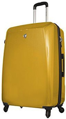 

Mia Toro Solid Hard Body Expandable Check-in Luggage -  inch(Yellow