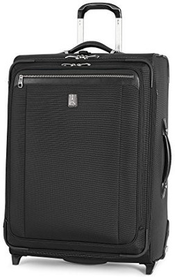 

Travelpro Solid soft Body Expandable Check-in Luggage -  inch(Black