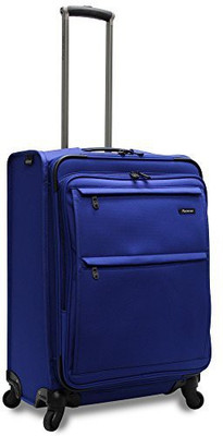 

Pathfinder Solid soft Body Expandable Check-in Luggage -  inch(Blue
