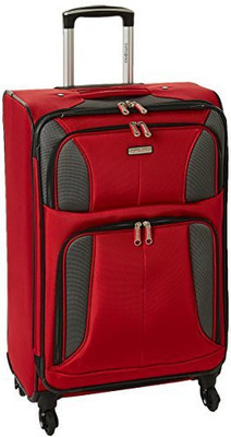 

Samsonite Solid soft Body Expandable Check-in Luggage -  inch(Red