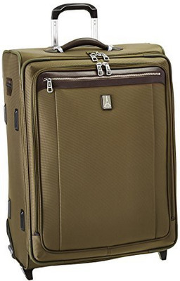 

Travelpro Solid soft Body Expandable Check-in Luggage -  inch(Green